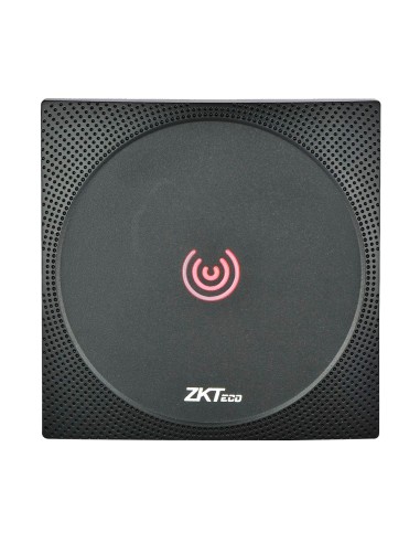 LECTOR DE ACCESO - ACCESO POR TARJETA EM Y MF - INDICADOR LED Y ACÚSTICO - WIEGAND 34 - COMPATIBLE CON CONTROLADORAS ZKTECO - AP