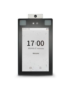 CONTROL DE ACCESO Y PRESENCIA - FACIAL, PALMA, PIN - 30.000 CARAS | 1.000.000 REGISTROS - 8&QUOT; IPS TÁCTIL | TCP/IP, RS485 Y W