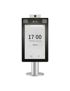 CONTROL DE ACCESO Y PRESENCIA PARA TORNOS - FACIAL, PALMA, PIN Y TEMPERATURA - 30.000 CARAS | 1.000.000 REGISTROS - 8&QUOT; IPS