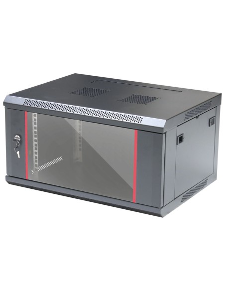 RACK DE PARED 4U 19" 600x450x280mm (Rack Montado)