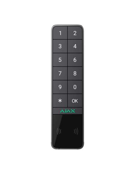TECLADO PARA EXTERIOR IP66/IK08 CON LECTOR RFID - ARMADO/DESARMADO TOTAL O POR GRUPOS - AUTENTICACIÓN: CÓDIGOS, LECTOR RFID O BL