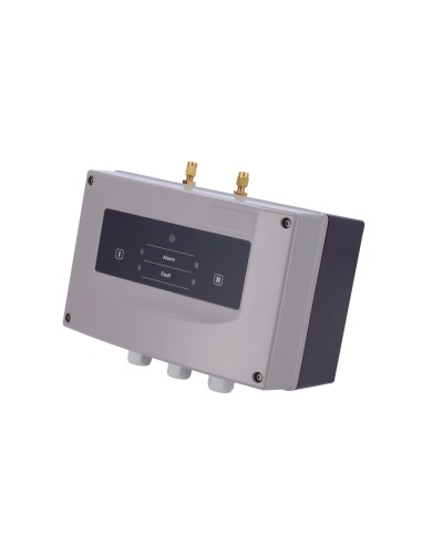 DETECTOR TÉRMICO LINEAL REARMABLE  - PARA DOS TUBOS SENSORES - 2 ZONAS INDEPENDIENTES - 4 RELÉS CONFIGURABLES - EN 54-22 - COMPA