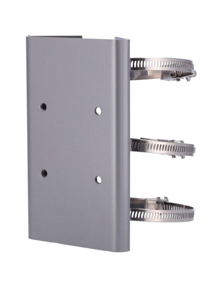 POLE MOUNT BRACKET - FOR PANORAMIC AND SPEED DOME CAMERAS - DIAMETER RANGE 67~127 MM - VALID FOR EXTERIOR USE - STAINLESS STEEL