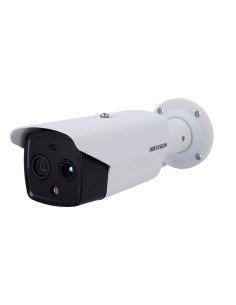 CÁMARA TÉRMICA DUAL IP HIKVISION GAMA PRO - SENSOR TÉRMICO 160X120 VOX | LENTE 9.7 MM - SENSOR ÓPTICO 1/2.7 4 MPX | LENTE 8 MM