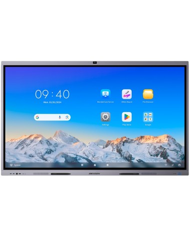 MONITOR INTERACTIVO 75&QUOT; - RESOLUCIÓN 4K - ANDROID 13 - CERTITFICICACIÓN EDLA - 8 GB RAM Y 128 GB ROM - ARRAY DE MICRÓFONOS
