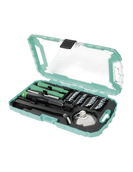 KIT HERRAMIENTAS PARA REPARACION DE TELEFONOS Y CONSOLAS HRV8395