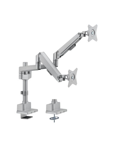 BRAZO PARA DOS MONITORES - INSTALACIÓN EN MESA - PESO SOPORTADO 9 KG/BRAZO