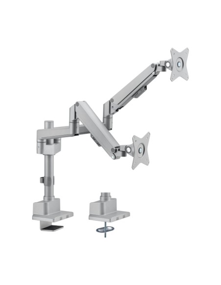 BRAZO PARA DOS MONITORES - INSTALACIÓN EN MESA - PESO SOPORTADO 9 KG/BRAZO