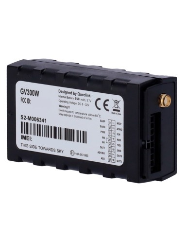 WCDMA/GSM - MÚLTIPLES INTERFACES - SOPORTA VARIOS ACCESORIOS, ADAPTADOR CAN Y SENSORES - GESTIÓN DE FLOTAS, CADENA DE FRÍO Y LA