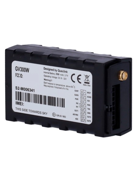 WCDMA/GSM - MÚLTIPLES INTERFACES - SOPORTA VARIOS ACCESORIOS, ADAPTADOR CAN Y SENSORES - GESTIÓN DE FLOTAS, CADENA DE FRÍO Y LA