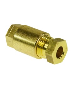 SECURITON_x000D_ - UNIÓN ROSCADA RECTA PARA TU 5/4 CU_x000D_ - 10 UNIDADES - FABRICADO EN LATÓN