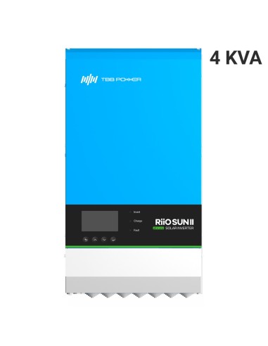 INVERSOR MONOFÁSICO TODO EN UNO TBB - POTENCIA 4000W - 1 ENTRADA MPPT - INVERSOR, CARGADOR Y REGULADOR - COMPATIBLE CON BATERÍAS