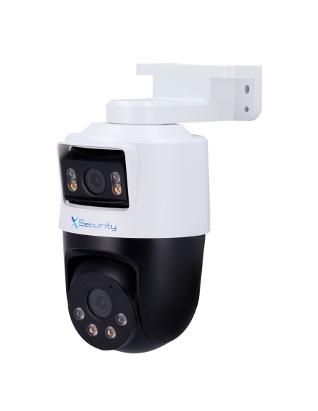 CÁMARA PT IP X-SECURITY WIZCOLOR - RESOLUCIÓN LENTES FIJA Y PT 2 MP (1920X1080) - LENTE FIJA 3.6 MM | LENTE PT 3.6 MM - LUZ BLAN