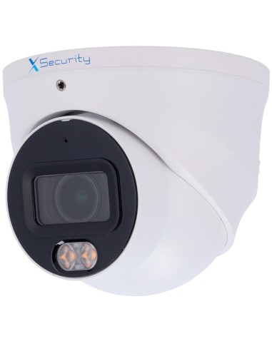 X-SECURITY CÁMARA IP TURRET WIZCOLOR - 6 MEGAPÍXEL (3288×1850) | SENSOR 1/1.8&QUOT; F1.0 - LENTE 2.8 MM | LUZ BLANCA 30 M - WDR