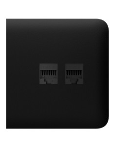 TAPA LATERAL PARA ENCHUFE ETHERNET - COMPATIBLE CON AJ-OUTLETCORE-LAN-W - REQUIERE MARCO AJ-FRAME - COLOR NEGRO