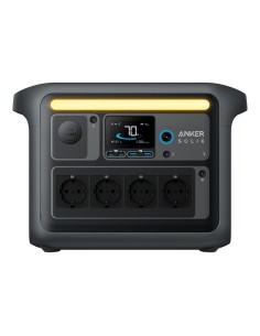 BATERIA PORTÁTIL ANKER SOLIX - GRANDE CAPACIDADE 1056WH - POTÊNCIA DE SAÍDA 1800W - SAÍDAS E FORMAS MÚLTIPLAS DE RECARREGAR - 30