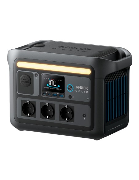 BATERÍA PORTÁTIL ANKER SOLIX - GRAN CAPACIDAD 768WH - POTENCIA SALIDA 1200W - SALIDAS Y FORMAS DE RECARGA MÚLTIPLES - 3000 CICLO