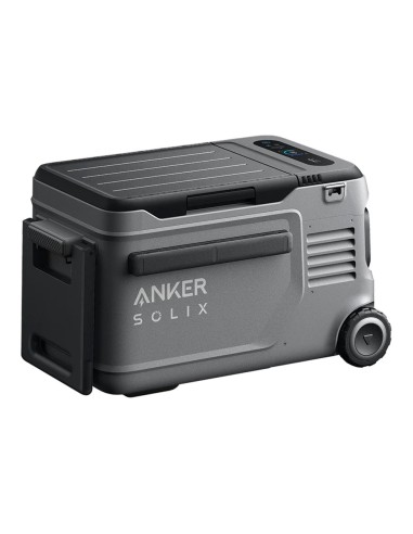 ANKER SOLIX PORTABLE REFRIGERATOR - VOLUME 23L - WITH WHEELS - MULTIPLE OUTLETS AND WAYS OF RECHARGING - REPLACEABLE BATTERY - 