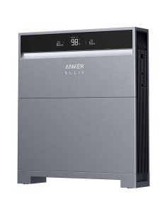 PACK INVERSOR + BATERÍA ANKER SOLIX - INVERSOR ASOX-H8K TRIFÁSICO - POTENCIA 8000W - 2 ENTRADAS MPPT - BATERÍA ASOX-X1-B5 5000WH