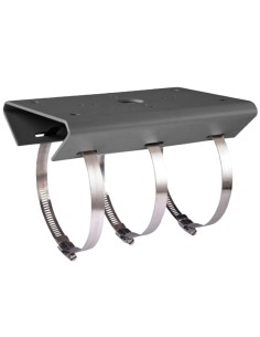 SOPORTE PARA RADARES/LUCES SUPLEMENTARIAS/UNIDAD - RANGO DIÁMETRO 67~127 MM - APTO PARA USO EN EXTERIOR - ACERO GALVANIZADO CON