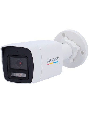 CÁMARA BULLET IP HIKVISION - GAMA VALUE | MICROSD 512 GB - 2 MP | LENTE 2.8 MM - IR 30 M | DWDR | MICRÓFONO INTEGRADO - POE | H.