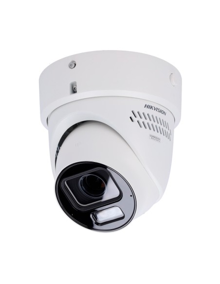 HIKVISION CÁMARA TURRET IP GAMA PRO - 8 MP | LENTE VARIFOCAL MOTORIZADA 2.8~12 MM - LUZ HÍBRIDA 40 M | ACUSENSE 3.0 | FACE CAPTU
