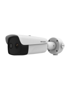 CÁMARA TÉRMICA DUAL IP HIKVISION GAMA PRO - SENSOR TÉRMICO 384X288 VOX | LENTE 6.5MM - SENSOR ÓPTICO 1/2.7 4 MPX | LENTE 4MM -