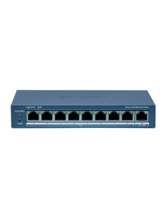 HIKVISION SWITCH POE GESTIONABLE - 8 PUERTOS POE 802.3AF/AT + 1 UPLINK RJ45 - 8 RJ45 10/100 MBPS + 1 RJ45 10/100/1000 MBPS - 30W