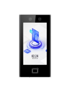CONTROL DE ACCESO Y PRESENCIA IP65 - FACIAL, HUELLA, TARJETA MF Y PIN - 6.000 USUARIOS | 150.000 REGISTROS - TCP/IP, WIFI, RS485