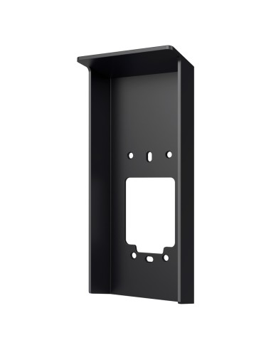 SOPORTE DE SUPERFICIE CON VISERA - ESPECÍFICO PARA VIDEOPORTEROS - COMPATIBLE CON DS-KV61X4 - ORIFICIOS DE CONEXIÓN - DIMENSIONE