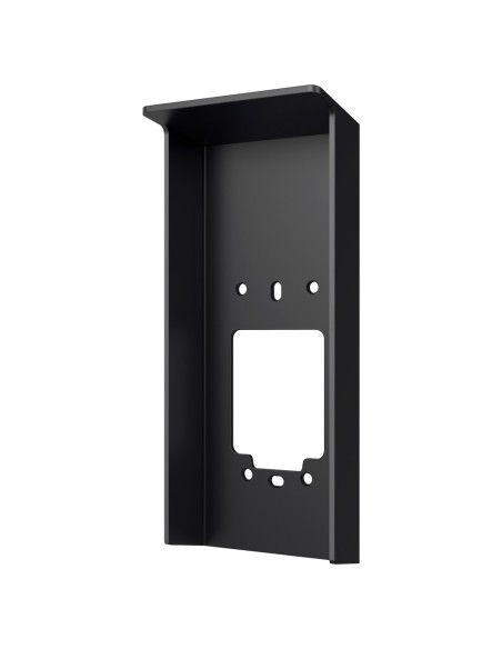SOPORTE DE SUPERFICIE CON VISERA - ESPECÍFICO PARA VIDEOPORTEROS - COMPATIBLE CON DS-KV61X4 - ORIFICIOS DE CONEXIÓN - DIMENSIONE