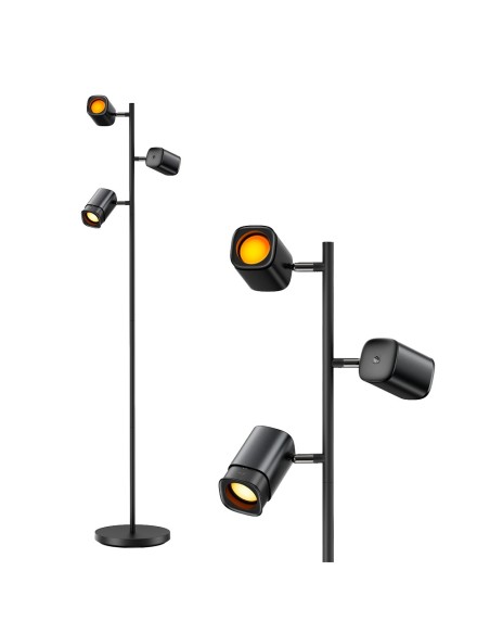 LÁMPARA DE PIE DE ÁRBOL GOVEE - WI-FI 2.4 GHZ + BLUETOOTH  - COLOR RGB + BLANCO CÁLIDO/FRÍO - 1500 LÚMENES / LUMINBLEND TECHNOL