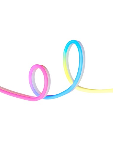 GOVEE TIRA NEON INTELIGENTE 5M - WI-FI 2.4 GHZ + BLUETOOTH  - COLOR RGB SEGMENTADO - 173 LÚMENES/M  /  84 LEDS/M - MATTER / HOME