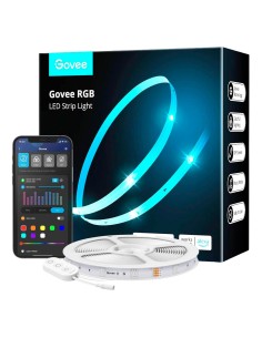 GOVEE TIRA LED INTELIGENTE 5M - WI-FI 2.4 GHZ + BLUETOOTH - COLOR RGB - 52 LÚMENES/M  / 90LEDS - APP GOVEE / ALEXA / GOOGLE HOME