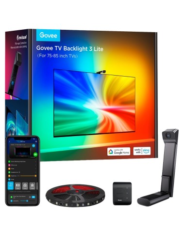 RETROILUMINACIÓN DE TV 3 LITE - WI-FI 2.4 GHZ + BLUETOOTH / MATTER - COLOR SEGMENTADO + BLANCO - 423 LÚMENES / 30LEDS/M - MATTER