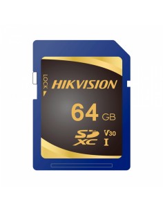 TARJETA DE MEMORIA HIKVISION - CAPACIDAD 64 GB - CLASE 10 | VELOCIDAD ESCRITURA 55 MB/S - HASTA 3000 CICLOS DE ESCRITURA - VELOC