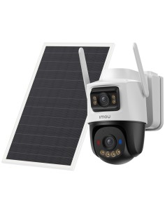 KIT CÁMARA AOV DUAL KIT 5MP+5MP - 4G / WIFI/ 10000 MAH / PANEL SOLAR 8W - 3.6MM / AUTOTRACKING / IR + FULL-COLOR - AUDIO BIDIREC