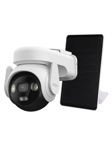 KIT CÁMARA AOV PT 5 MP - 4G / WIFI / 10000 MAH / PANEL SOLAR 9W - 3.6 MM / AUTOTRACKING / IR + FULL COLOR - AUDIO BIDIRECCIONAL