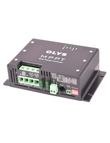 REGULADOR SOLAR MPPT - 460W DE ENTRADA SOLAR - CORRIENTE DE CARGA HASTA 35A - COMPATIBLE CON MULTITUD DE BATERÍAS - COMUNICACIÓN