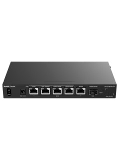 REYEE ROUTER CLOUD - 5 PUERTOS RJ45 2.5G (4 POE+) + 1 SFP+ 10GIGABIT - FUNCIONES BÁSICAS DE FIREWALL  - ADMITE HASTA 5 WAN PARA