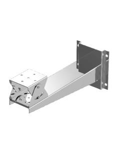 SOPORTE MONTAJE PARED ATEX RAYTHINK - ACERO INOXIDABLE 304 - PARA CÁMARA ATEX RP-TE3665