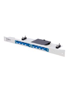 PATCH PANEL PARA SMARTBOX SAFIRE - 8 PUERTOS LC - FÁCIL MONTAJE