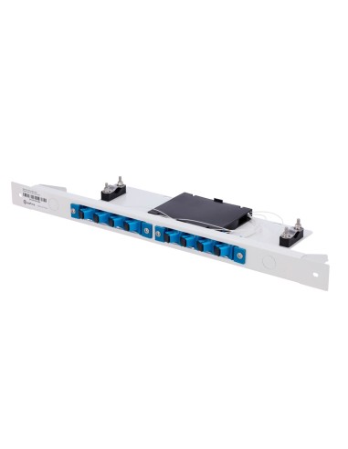 PATCH PANEL PARA SMARTBOX SAFIRE - 8 PUERTOS SC - FÁCIL MONTAJE