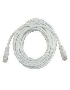 CABLE UTP SAFIRE - ETHERNET - CONECTORES RJ45 - CATEGORÍA 5E - 5 M - COLOR BLANCO