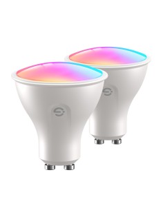 BOMBILLA INTELIGENTE GU10 GOVEE - WI-FI 2.4 GHZ + BLUETOOTH  - COLOR SEGMENTADO + BLANCO CÁLIDO/FRÍO - INTENSIDAD 400 LÚMENES -