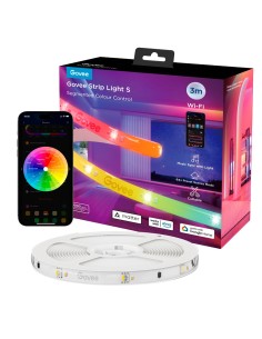 TIRA LED INTELIGENTE 3 M - WI-FI 2.4 GHZ + BLUETOOTH  - COLOR SEGMENTADO + BLANCO - INTENSIDAD 180 LÚMENES/M - MATTER / HOMEKIT