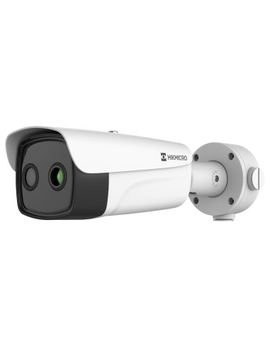 CÁMARA TÉRMICA DUAL IP HIKMICRO GAMA PRO - SENSOR TÉRMICO 384X288 VOX | LENTE 7.6MM - SENSOR ÓPTICO 1/2.7 4MPX | LENTE 4.3MM -
