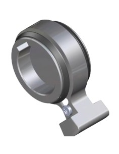 LEVA CORTA - LONGITUD 10 MM DESDE EL EJE - PARA CERRADURAS ESTRECHAS Y PUERTAS ANTIGUAS - APTO PARA CILINDROS S5