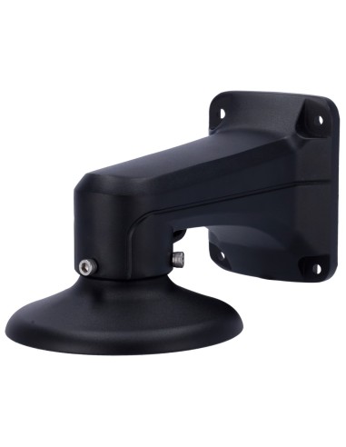 SOPORTE DE PARED MILESIGHT - PARA CÁMARAS DOMO Y PANORÁMICAS - APTO PARA USO EN EXTERIOR - ALEACIÓN DE ALUMINIO - PASO DE CABLES