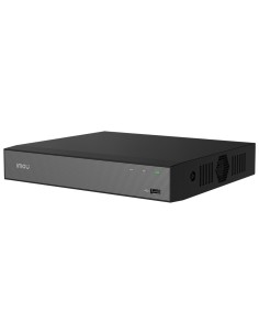 GRABADOR NVR PARA CÁMARAS IMOU - CABLE LAN - 10CH VIDEO IP - COMPRESIÓN H.265 / H.264 - SALIDA HDMI Y VGA - ADMITE 1 DISCO DURO